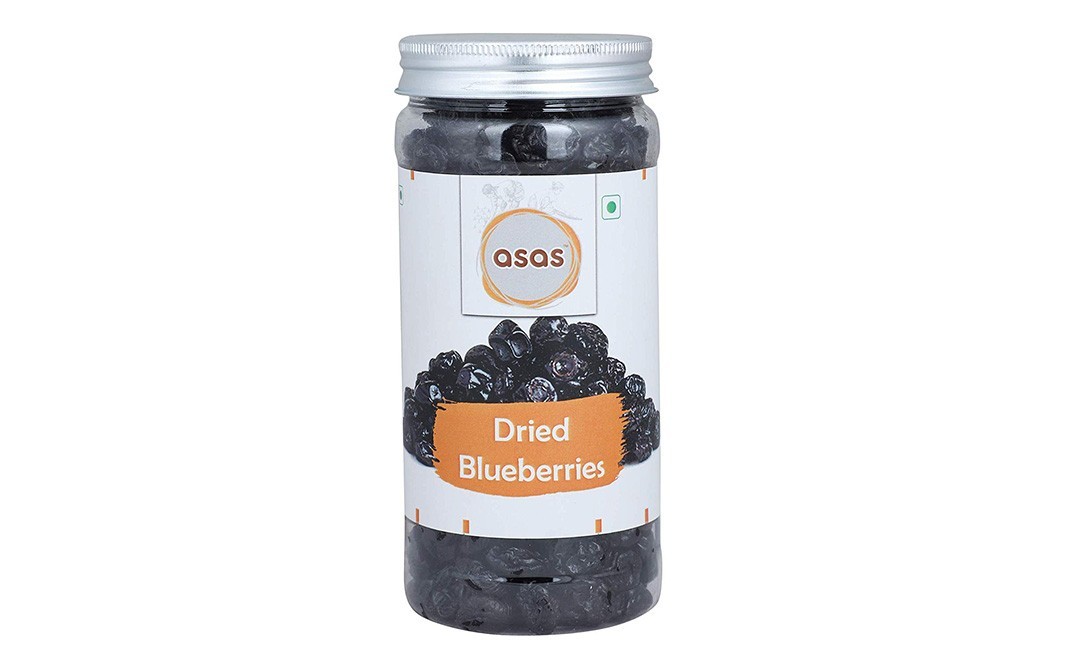 Asas Dried Blueberries    Jar  250 grams